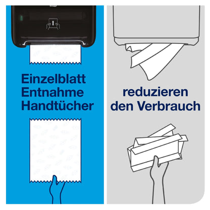 Tork Matic Advanced 290068 H1 Papierhandtücher - Blau, 2-lagig