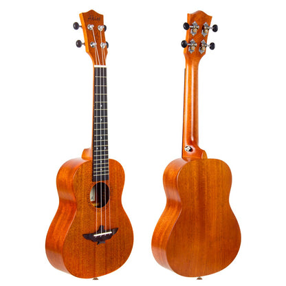 AKLOT AKC23 Konzert-Ukulele 23 Zoll Mahagoni Starter-Set