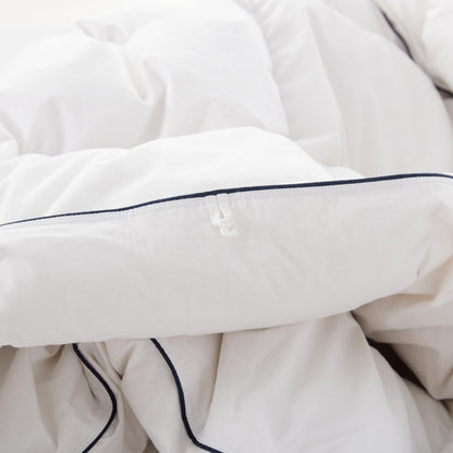 DOWNFOCUS Ganzjahres Daunendecke - 220x240 cm Weiss