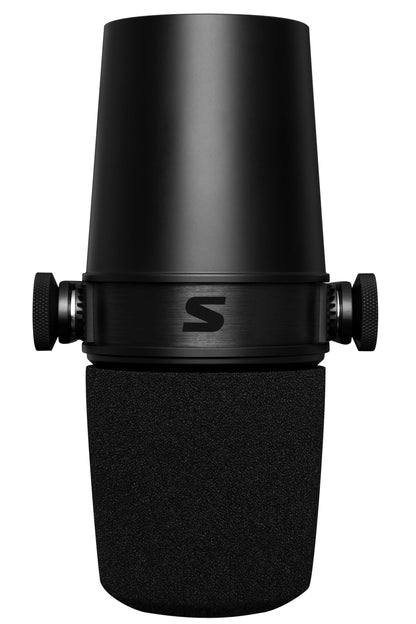 Shure MV7X dynamisches XLR Mikrofon für Podcasting – schwarz