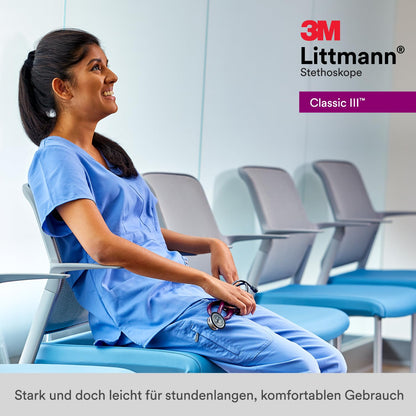 3M Littmann Classic III Stethoskop - 5962 Perlmutt Pink Hochglanz