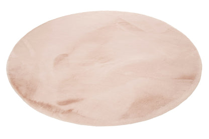 Esprit Home Alice Hochflor Teppich – Rund Rosa 200 cm