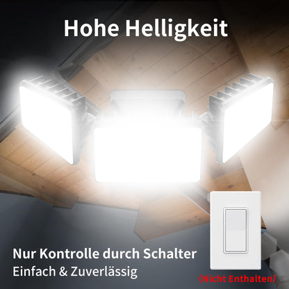 kelinvmi LED Strahler Aussenleuchte IP66 - 120W Warmweiss
