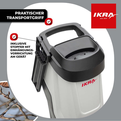 IKRA Elektro-Messerhäcksler IMH 2800 mit 45 l Fangsack, 2800 W