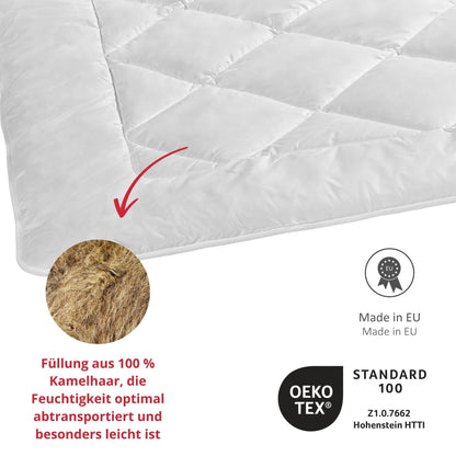 liebling Kamelhaardecke Ganzjahresdecke - 135x200 cm