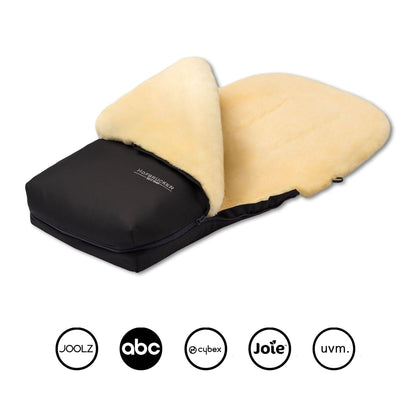 Hofbrucker Lammfell Fussack - Kinderwagen Herbst Winter Thermo