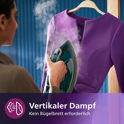 Philips Azur 8000 Serie Dampfbügeleisen - DST8030/70 Grün Opal