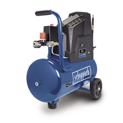 Scheppach Kompressor HC25o - ölfrei 24L 8 bar inkl. Werkzeug Set