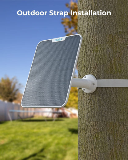 Reolink 6W Solarpanel für Akku-Überwachungskameras, IP65, weiss