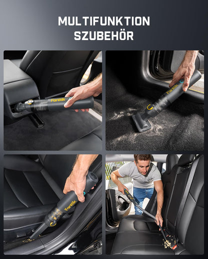 Fanttik Slim V8 APEX Akku-Handstaubsauger 4-in-1, 19000 Pa, Grau