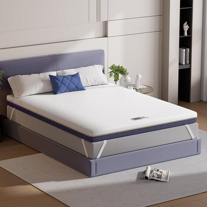 BedStory Gelschaum Matratzentopper 10cm - 180x200cm H3/H4