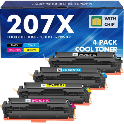 Kompatibel HP 207X Toner – Schwarz für M283fdw mit Chip