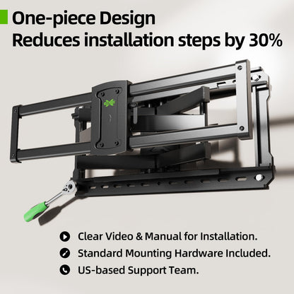 USX-MOUNT Schwerlast TV Gelenkhalterung - 37-90" VESA 600x400