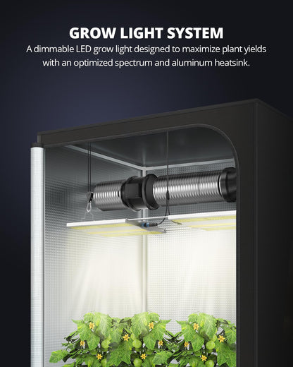 VIPARSPECTRA XS3000 Pro Pflanzenlampe – LED Vollspektrum