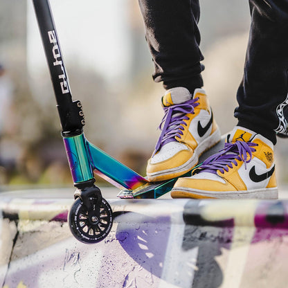 Movino Glide Neochrome Stunt Scooter - Erwachsene & Jugendliche