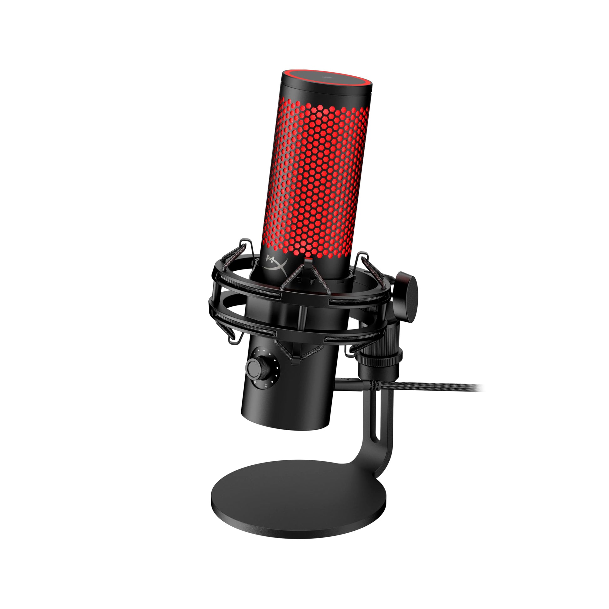 HyperX QuadCast 2 USB-Mikrofon für Gaming, Streaming und Podcasting