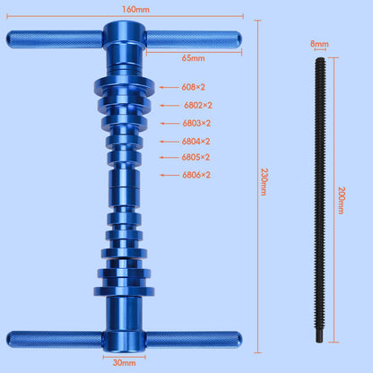 Wanocean Fahrrad Lager Einpresswerkzeug - MTB Naben Presssatz