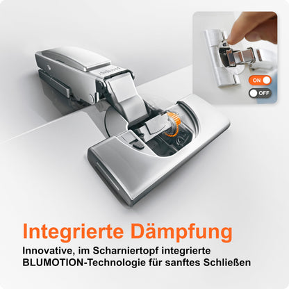Blum CLIP top BLUMOTION Möbelscharnier 110° Softclose, 10 Stück