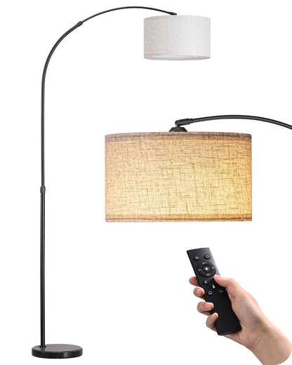 EDISHINE Dimmbare LED-Bogenlampe E27 – Farbtemp. & FB