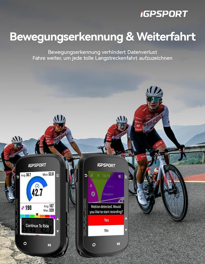 iGPSPORT BSC200S GPS-Fahrradcomputer kabellos mit Routennavigation