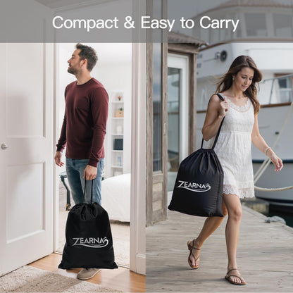 Zearna Luftbett 1 Person selbstaufblasend elektrisch 190x100x40 cm