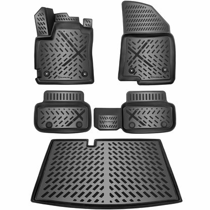 ELMASLINE Dacia SANDERO 3 3D Gummimatten Kofferraumwanne 2021-2025