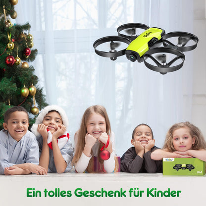 Loolinn U61 Mini-Drohne mit Kamera für Kinder, ferngesteuert