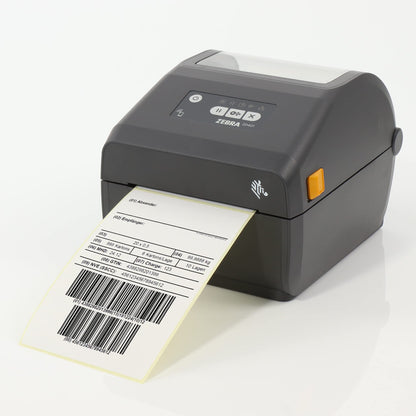 Zebra ZD421d Thermodirekt Etikettendrucker - Abreisskante 203 DPI
