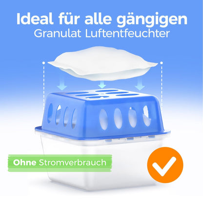 Idelia Luftentfeuchter Granulat Nachfüllpacks, 24er Set à 400 g