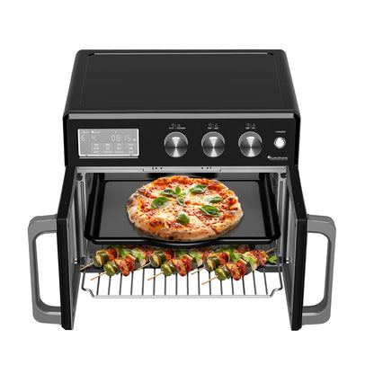 TurboTronic 4in1 Mini Backofen – 32L Heissluftfritteuse Schwarz
