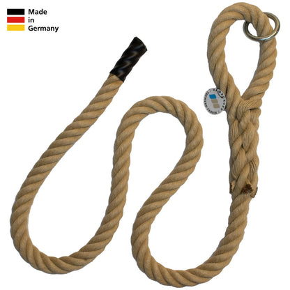 Hamburger Tauwerk-Fabrik Kletterseil Polyhanf 30 mm, 2 m mit Ring