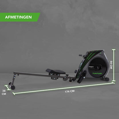 Tunturi Cardio Fit R20 Rudergerät – Platzsparend & Klappbar