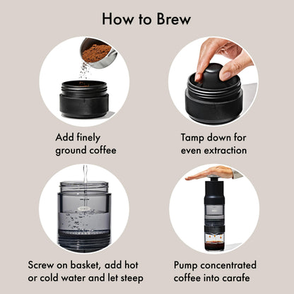 OXO Brew Rapid Brewer – tragbare manuelle Kaffeemaschine