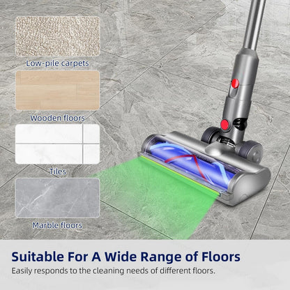 JNYLYFC Ersatz-Bodenbürste mit LED für Dyson V12 Detect Slim, V10 Slim