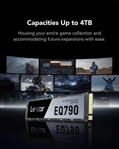 Lexar EQ790 M.2 NVMe Solid State Drive 1TB - PCIe Gen4