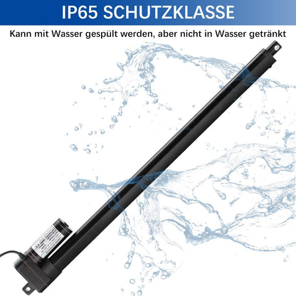 Jvnvlki Linearantrieb DC 12V 3000N 700mm Hub - IP65 Wasserdicht