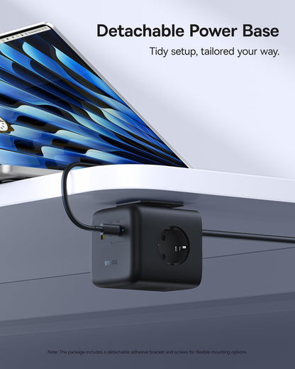 Baseus 67W GaN6 Steckdosenwürfel USB C Ladegerät 3-fach