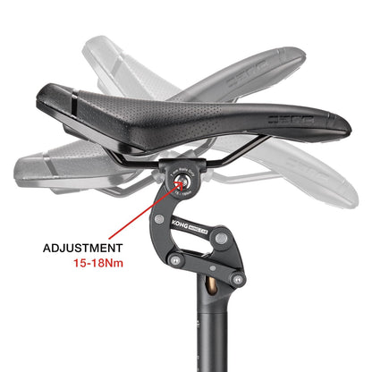 KONG MING CAR Gefederte Sattelstütze 30.9mm – Parallelogramm