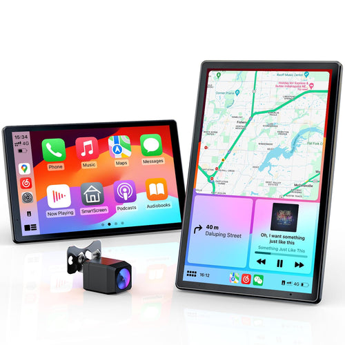Krunia 8'' Tragbares Carplay Display – Apple CarPlay Android Auto