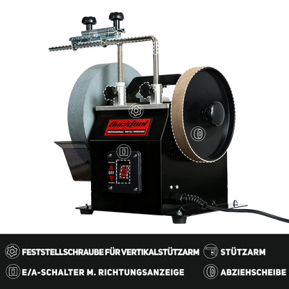 Bucktool 250mm Nassschleifer Schärfsystem – wassergekühlt 180W