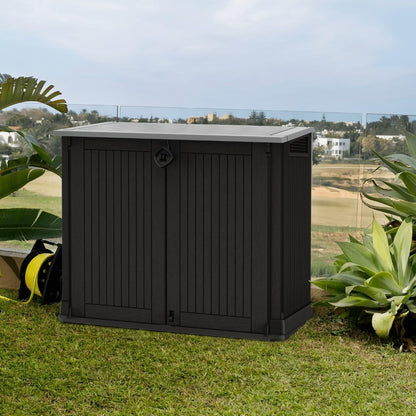 Keter Store it Out midi Multifunktions-Gartenbox - Schwarz