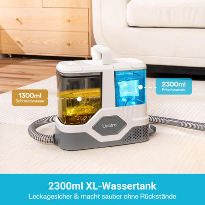 Livatro Waschsauger Polsterreiniger – Kompakt, Selbstreinigung