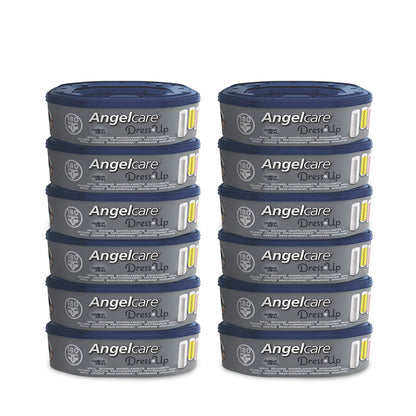 Angelcare Original Nachfüllkassetten Classic/Dress-Up XL 12er-Pack