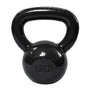 Amazon Basics Kugelhantel Kettlebell aus Gusseisen, 16 kg, Schwarz, lackierte Oberfläche und breiter strukturierter Griff