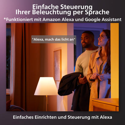 Philips Hue Festavia Lichterkette - 40m, Farbwechsel