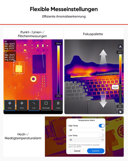 HIKMICRO Mini2PlusV2 Wärmebildkamera – 512x384 SuperIR, iOS/Android