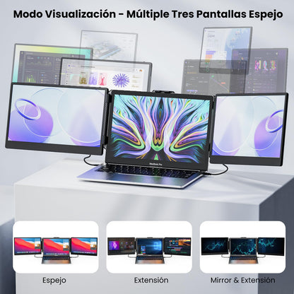 SMISEACOW S2 Tragbarer Laptop Monitor – 14 Zoll FHD