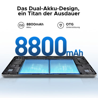 DOOGEE T36 Gaming Tablet 12 Zoll Android 4G LTE - Schwarz