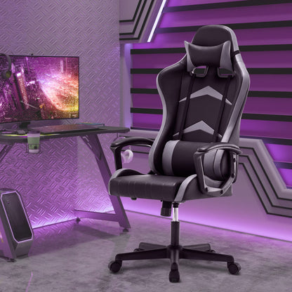 IntimaTe WM Heart Ergonomischer Gaming Bürostuhl – Grau