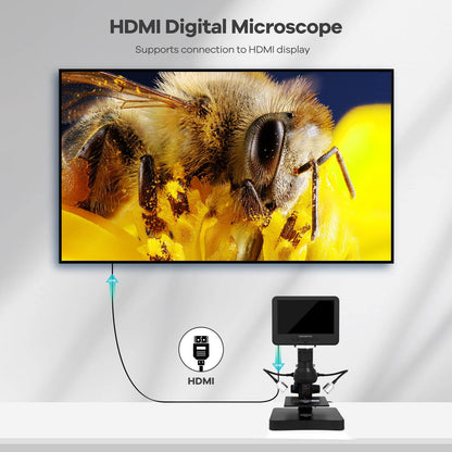 Andonstar AD246S-P HDMI Digital-Mikroskop - 7-Zoll UHD